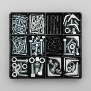 Hex Bolt & Nut Box — 220 pc