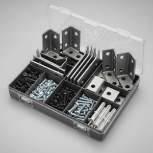 Heavy-Duty Corner Brackets — 8 pk